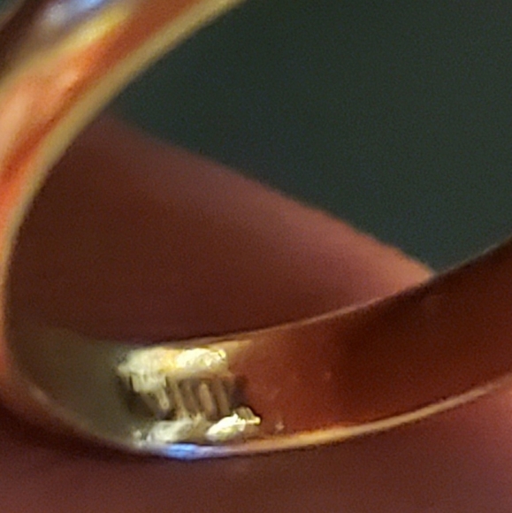 Vintage 10K Ladies Art Deco Ring - Picture 5 of 7